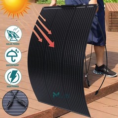 100W Watt Solar Panel Kit 12V/24V +30A Battery Charger Kit For RV/Boat/Car/Home