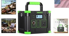 Power Up Anywhere: 330W Solar Generator with Safety Features & Fast Charging