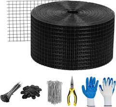 6″x50/100/120ft Solar Panel Bird Guard Mesh Critter Roll Kit 60/100pcs Fasteners