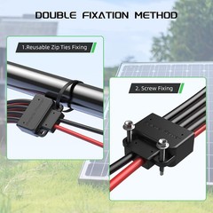 IP68 Waterproof Solar Panel Split Connectors for 2 Solar Panels Kit