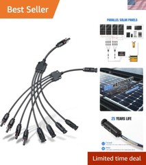 Y Branch 1 to 4 Parallel Solar Connectors – Enhance Your Solar System Efficiency