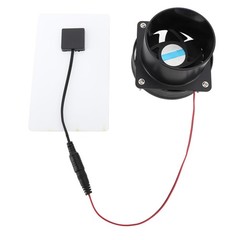 10W Solar Panel Powered Fan Kit Portable Silent Exhaust Fan For Outdoors For