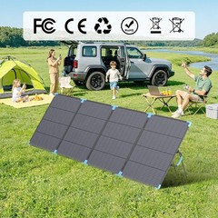 E-POWO 220W 400W Bifacial Solar Panel Portable ETFE for Jackery Explorer 2000 v2
