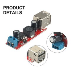 High Efficiency DCDC Stepdown Converter Module 6V40V To 5V 3A Charger