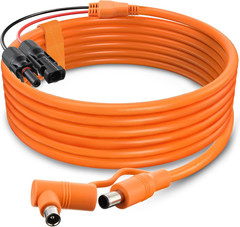 Solar Connector to DC 8Mm Adapter Cable, 8.2 Ft 14AWG Solar Panel