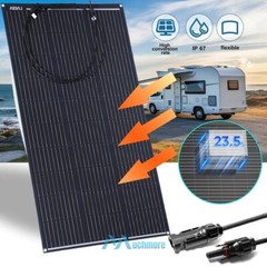 Complete Solar Panel Kit 5000W Inverter & Controller Home 110V Off Grid System