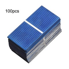 100pcs 0.5V`Mini Solar Cell For Solar Panels 52mmx 26mm Polycrystalline Silicon