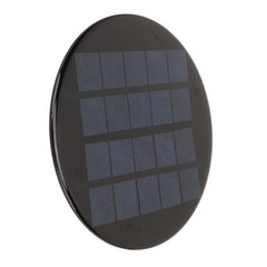 Mini Round Solar Cell Panel With High Efficiency Polycrystalline Silicon NEW