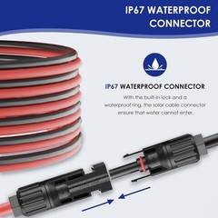 Waterproof Solar Cable Gland Entry Housing Solar Junction Box Fit for roof Pa…