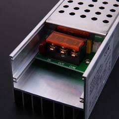 Simple Knob Adjustment 6000W AC Voltage Controller with Good Efficiency