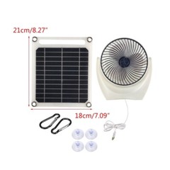 Solar Powered Exhaust Fan Solar Panel High Speed Exhaust Fan for Chicken Coop