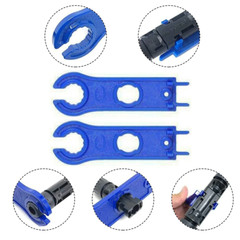 6Pairs Solar Panel PV Cable Crimping Tools Crimper Pliers Connectors AWG14-10