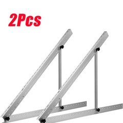 28″ Solar Panel Tilt Mount Brackets Boat RV Roof Flat Surface Adjustable Frame