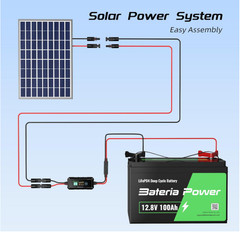 30FT 10AWG Solar Panel Extension Cable, Solar Wire aterproof Connectors for RV..