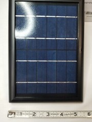 Wasserstein Solar Panel 2-Pak Black Ring Spotlight Cam Battery,Plus/Pro Stick Up