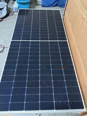 Hyundai 595W bifacial solar panel HIS-S595OJ Full Pallet (32 panels)