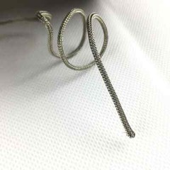 Electric Guitar Bass Meter Vintage Braided Shield Push Back Fabric Metallic Cord