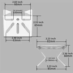 CCTV Corner Bracket Functional Design Sturdy Construction Easy Installation