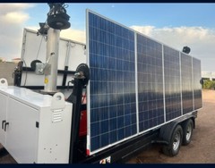 2018 DC Solar 20 Hybrid Light Tower With Generator