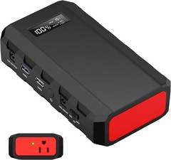 Compact Solar Generator 24000mAh Power Bank with Universal Charging Options