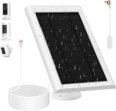 Solar Panel for Ring Camera Outdoor, 1 Pack 5W Solar Charger Compatible with Rin