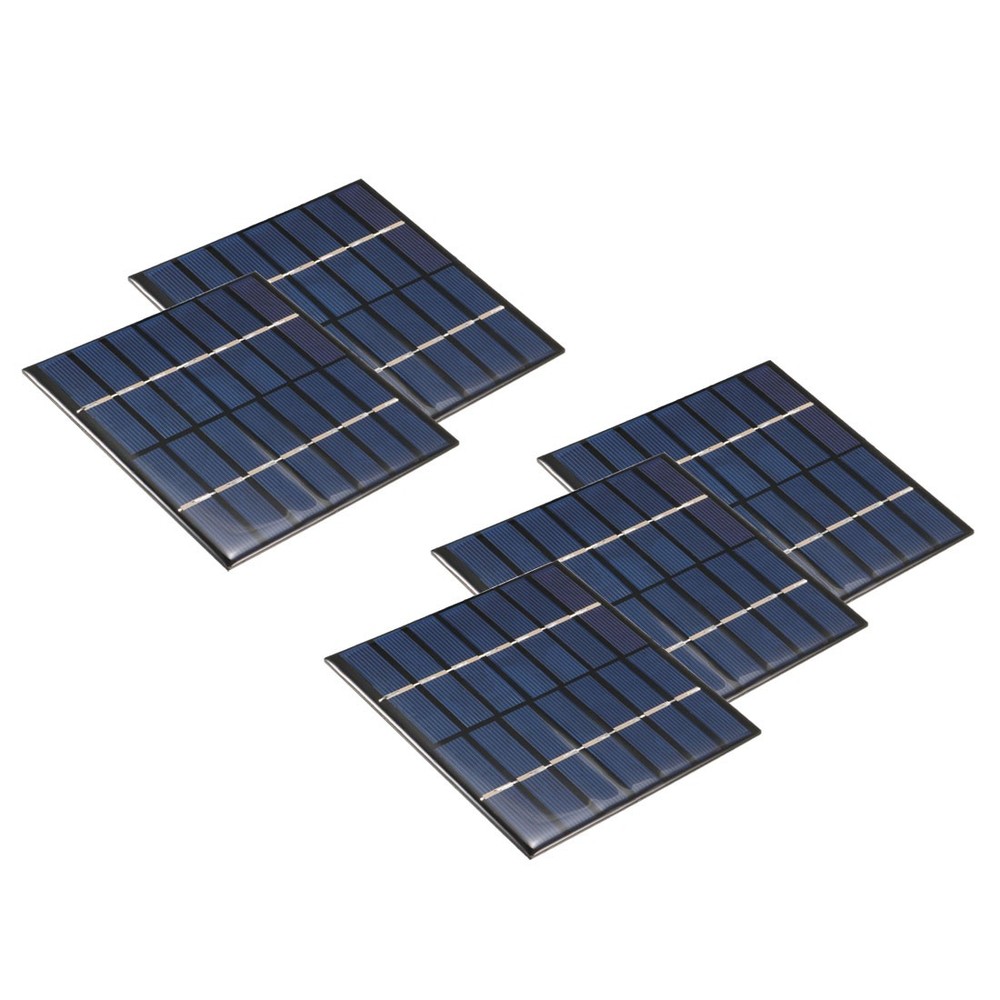 5Pcs 7V 120mA Poly Mini Solar Panel Module DIY for Phone Toy Charger 110mmx110mm