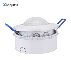 AC220-240V Sensor Switch 360 degree detection range 6-8m 3-200LUX adjustable h T