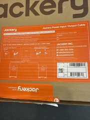 Jackery Power Input/Output Cable