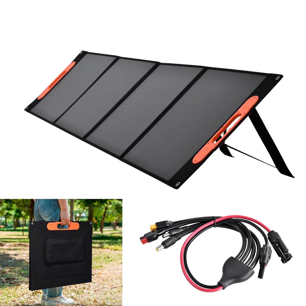 200W Solar Panel foldable Portable Power Station Car Solar Generator