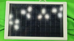Ring 1st Gen 5W Super Solar Panel, Barrel Plug, White
