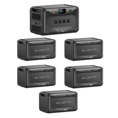 BLUETTI Apex 300 Portable Power Station 28364.8Wh + QTY 5 OF B500K Batteries