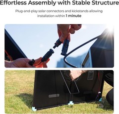 25% High Efficiency Portable Solar Panel – Ultimate Backup for Off-Grid Living