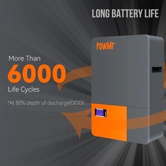 48V 200Ah/205Ah LiFePO4 Battery 5000+ Cycles with 200A BMS for Solar RV Off-Grid