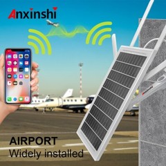 Multi-band 4G SIM solar panel router 10*18650 battery support 4G/ network port