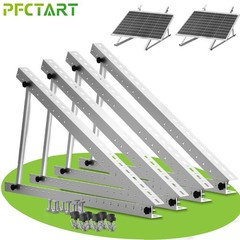 2 Set 45 Inch Solar Panel Brackets 0-90° Adjustable Tilt Mount Rack Bracket RV
