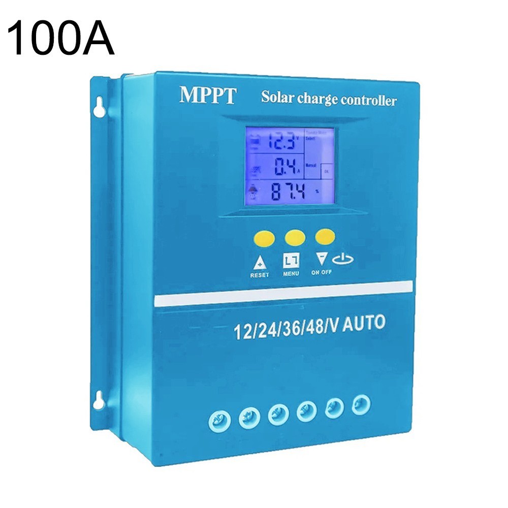 12V 24V 36V 48V For MPPT Solar Charge Controller 100A with Dual USB Ports