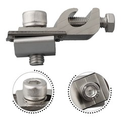 Solar Panel Mounting Bracket Clamps Accessories Grounding Lug Protection