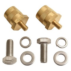 Adequate Electrical Connectivity with Reliable Brass Adapter Set (M6/M8)