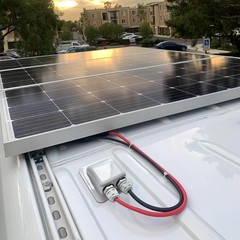 Link Solar Weatherproof ABS Solar Double Cable Entry Gland for All Cable Types