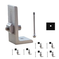 CMYYANGLIN Solar Panel Mounting Bracket L Shape for Split Tin Mounting Bracke…