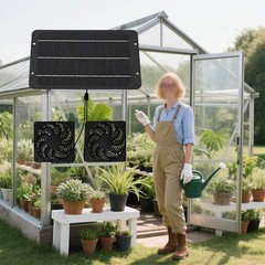 7W Solar Panel Fan Set for Cooling and Ventilation in Various Settings