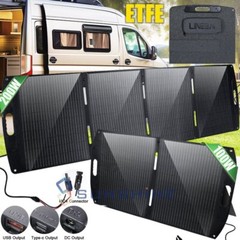 100W 200W Folding Solar Panel Mono 12V Portable Carry Suitcase for Sun Shed RV