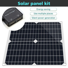 200W Solar Panel Kit Battery Charger&100A Controller For Car Van Caravan Boat US