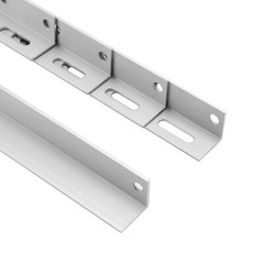 2Pcs 45 Inch Adjustable Solar Panel Tilt Mount Brackets For Motorhome Boat 0-90°