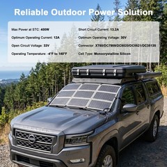 MHPOWOS Foldable Solar Panel 400W 200W 100W for Ecoflow Delta 2 Delta Pro