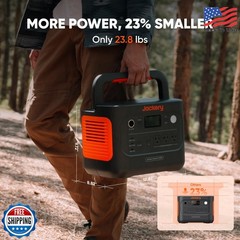 Jackery Explorer 1000 v2 Portable Power Station,1070Wh LiFePO4 Battery,1500W AC/