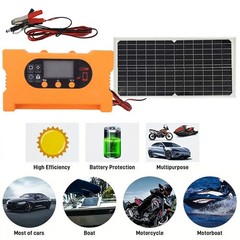 17W Solar Charger Waterproof Solar Panel 5V 12V 18V Output High Performance