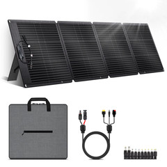 200W Flexible ETFE New Rigid Solar Panel Foldable 12V to 24V Monocrystalline for