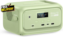 Elite 10 Mini Portable Power Station 128Wh LiFePO4 200W AC Solar Generator