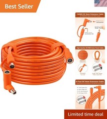 Flexible 30FT DC7909 Solar Cable with Flame-Retardant PVC and Easy Installation